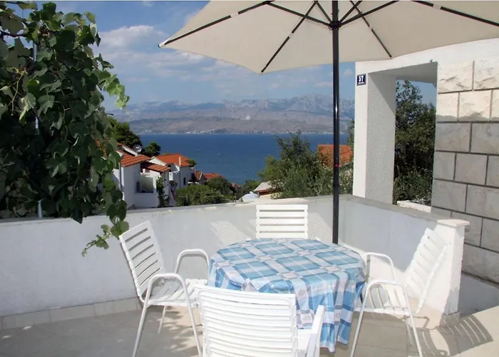 With A Parking Space Postira, Brac - 22664 Διαμέρισμα