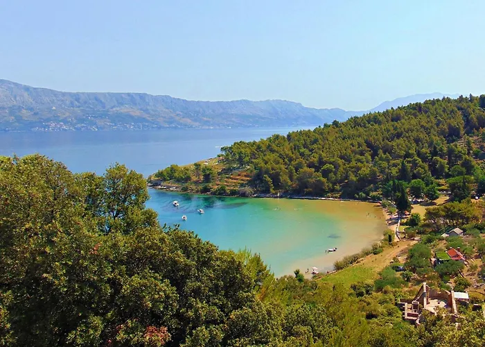 Διαμέρισμα With A Parking Space Postira, Brac - 22664 *